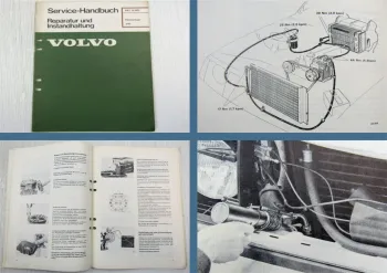 Volvo 240 Klimaanlage Werkstatthandbuch Reparaturanleitung 1977