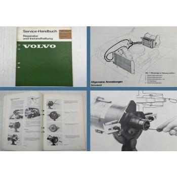 Volvo 260 Klimaanlage Werkstatthandbuch Reparaturanleitung 1976