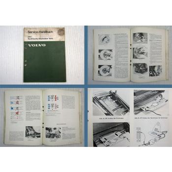 Volvo 264 1975 Technische Neuheiten Wartung Daten Werkstatthandbuch