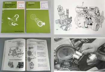 Volvo 740 760 Reparatur und Überholung Motor B19 B23 Werkstatthandbuch