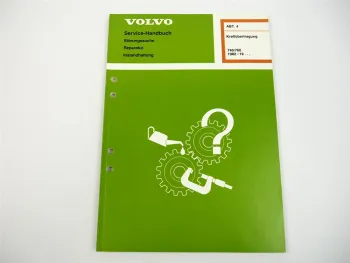 Volvo 740 760 Werkstatthandbuch Kraftübertragung Getriebe Reparaturanleitung