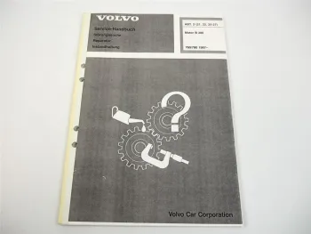 Volvo 760 + 780 ab 1987 Motor B280E B280F Werkstatthandbuch Reparaturanleitung