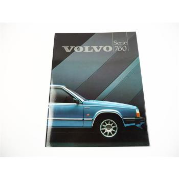 Volvo 760 Serie PKW Prospekt 1984