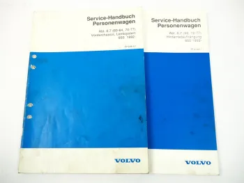 Volvo 850 ab 1992 Vorderchassis Lenkung Hinterradaufhängung Werkstatthandbuch