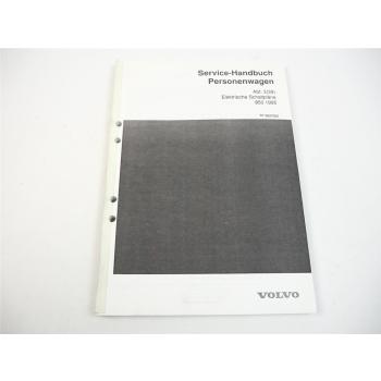 Volvo 850 elektrische Schaltpläne 1995 Werkstatthandbuch Elektrik Schaltplan