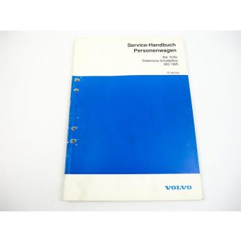 Volvo 850 elektrische Schaltpläne Bj 1995 Werkstatthandbuch Elektrik Schaltplan