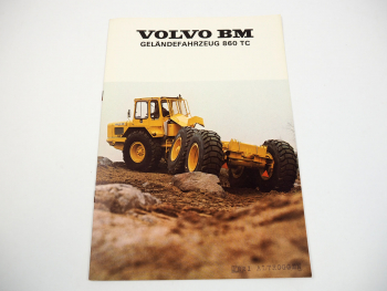 Volvo BM 860TC Geländefahrzeug Prospekt 1976