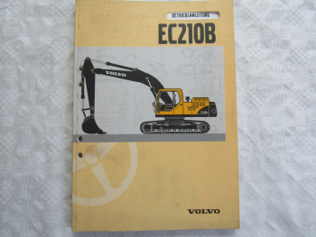 Volvo EC210B Bagger Bedienungsanleitung Betriebsanleitung Wartung 2003