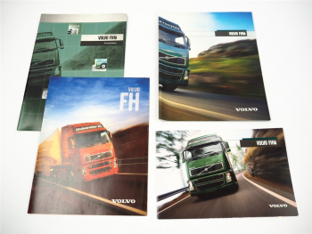 Volvo FH FH16 Truck LKW 4x Prospekt Produktdaten 2001/05