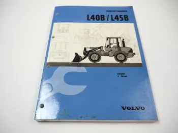 Volvo L40B L45B Radlader Werkstatthandbuch Deutz BF4M 1013 E Motor Reparaturanleitung
