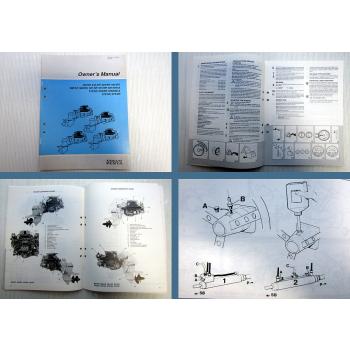 Volvo Penta 432 - 572 SP / DP Engine Owners Manual 1993