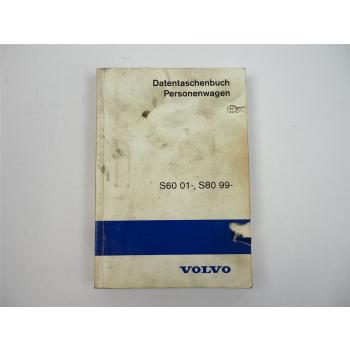 Volvo S60 ab 2001 + S80 ab 1999 Datentaschenbuch Werkstatthandbuch