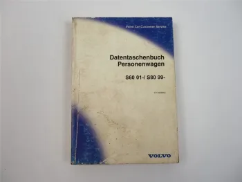 Volvo S60 ab 2001 + S80 ab 1999 Datentaschenbuch Werkstatthandbuch