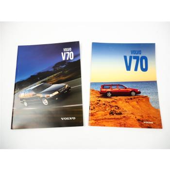 Volvo V70 PKW 2x Prospekt 1998/99
