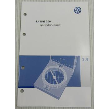 VW 3.4 RNS 300 Navigationssystem Betriebsanleitung Bedienung 2006