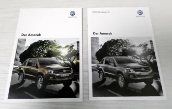VW Amarok Broschüre + Preisliste und technische Daten 2013