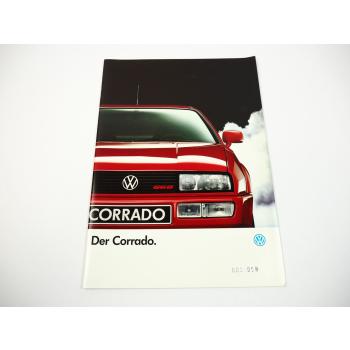 VW Corrado 53i G60 Prospekt 1990