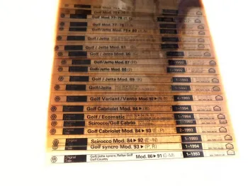 VW Golf 1 2 3 Syncro Rally Country Jetta Scirocco 19x Ersatzteilliste Original Ersatzteilkatalog