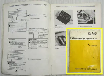 VW Golf 1 GTI Scirocco Dasher Fox Rabbit Audi 80 100 K-Jetronic Fehlersuche 1977