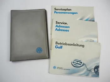 VW Golf 3 Typ 1H GL CL GT GTi VR6 GTD Betriebsanleitung Handbuch Juli 1992