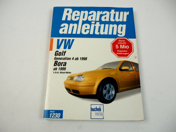 VW Golf 4 Bora Diesel ab 1998 Reparaturanleitung Band 1230