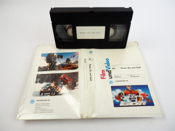 VW Golf II Fire and Ice Feuer und Eis VHS Video Film 81 mit 27 min