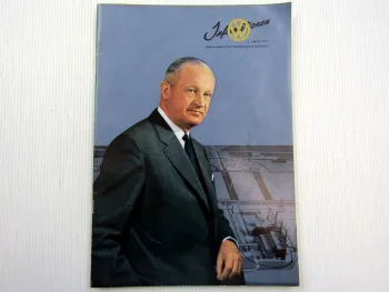 VW Informationen 6. Januar 1964 Zeitschrift 65. Geburtstag Professor Nordhoff