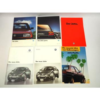VW Jetta 1 2 5 6x Prospekt 1982 bis 2005