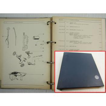 VW K70 Arbeitspreisliste Instandhaltung Instandsetzung 1974 Werkstatthandbuch
