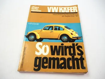 VW Käfer Reparaturanleitung So wirds gemacht ab 1960 alle Modelle Etzold 16