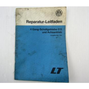 VW LT 1 ab 1975 4 Gang-Schaltgetriebe 015 und Achsantrieb Reparaturleitfaden