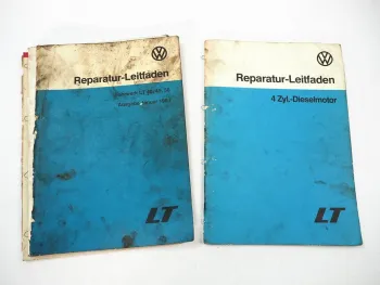 VW LT 1 ab 1975 LT40 LT45 LT50 Reparaturleitfaden Fahrwerk& 2.7 L Dieselmotor