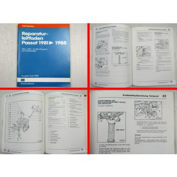 VW Passat 32B 1B3 2B5 Keihin Vergaser Zündanlage Werkstatthandbuch 1981 - 1988