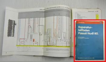 VW Passat B1 Audi 80 Typ 80 82 1973 - 1980 Stromlaufpläne Schaltplan Elektrik