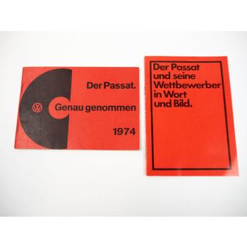 VW Passat B1 und seine Wettbewerber + Genau genommen 1974 Werkstatthandbuch