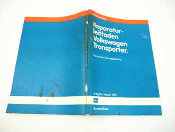 VW T3 Bus Karosserie Montagearbeiten Reparaturleitfaden Werkstatthandbuch 1994
