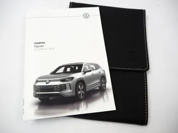 VW Tayron readme Betriebsanleitung Bordmappe 11/ 2025 Bedienungsanleitung