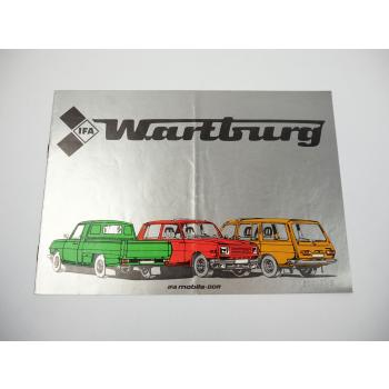 Wartburg 353 Limousine Tourist Trans Prospekt IFA Eisenach DDR 1986