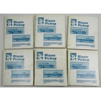Werkstatthandbuch 1996 Chevrolet Blazer Truck Pickup Reparaturhandbuch
