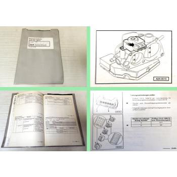 Werkstatthandbuch Audi 100 A6 C4 S6plus Motronic Einspritz und Zündanlage AHK