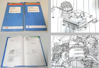 Werkstatthandbuch Audi 80 2,0l 16V B4 Reparatur Motor & KE-Motronic 6A ACE
