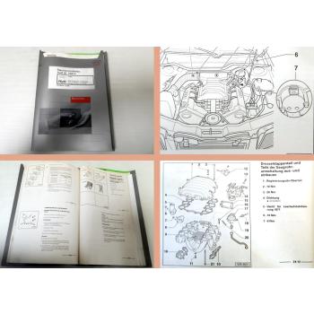 Werkstatthandbuch Audi 80 B4 Typ 8C 6 Zylinder MPI Zündanlage AAH bis 6 / 1994
