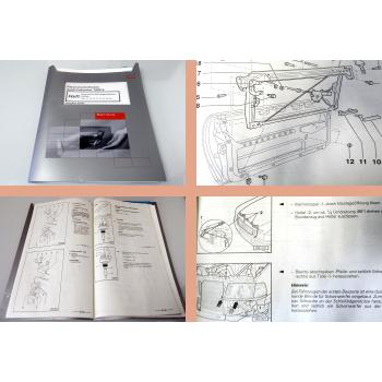 Werkstatthandbuch Audi 80 Cabriolet ab 1992 Karosserie Montagearbeiten Außen