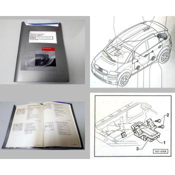 Werkstatthandbuch Audi A2 8Z ab 2001 Radio Telefon Navigation Reparaturhandbuch