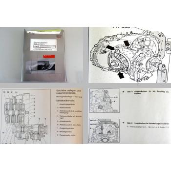 Werkstatthandbuch Audi A3 S3 (8L) 5 / 6 Gang Schaltgetriebe 02M DQB / DXW / EFY