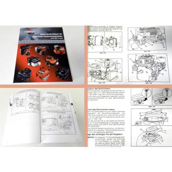 Werkstatthandbuch Briggs & Stratton Einzylinder Seitenventilmotor Reparatur 2000