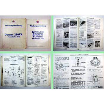 Werkstatthandbuch Datsun 280 ZX S130 Turbo Reparaturanleitung Reparaturhandbuch