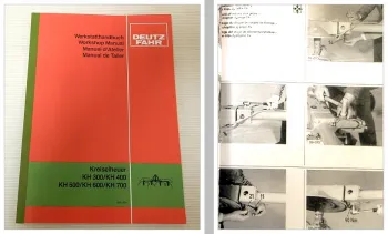 Werkstatthandbuch Deutz KH300 400 500 600 700 Kreiselheuer Reparaturhandbuch