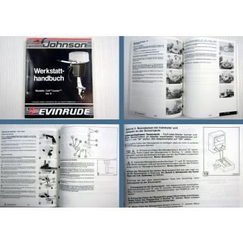 Werkstatthandbuch Evinrude Johnson Colt Junior 2.5 - 8 CC Außenbordmotor 1987