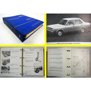 Werkstatthandbuch Fiat 131 mirafiori Reparaturanleitung 1974